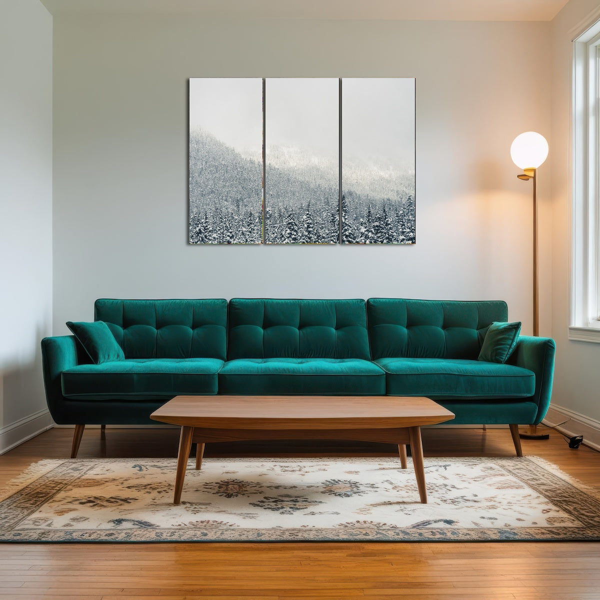 AUTO-MOCKUP ROOM | Snowy Mountains