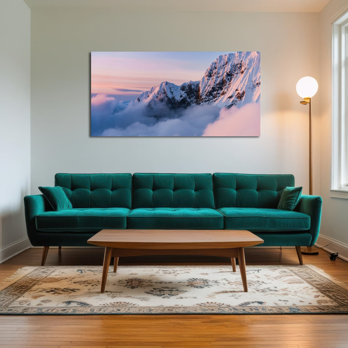 AUTO-MOCKUP ROOM | Snowy Peaks