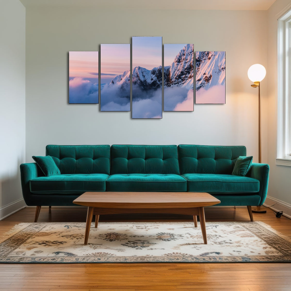 AUTO-MOCKUP ROOM | Snowy Peaks