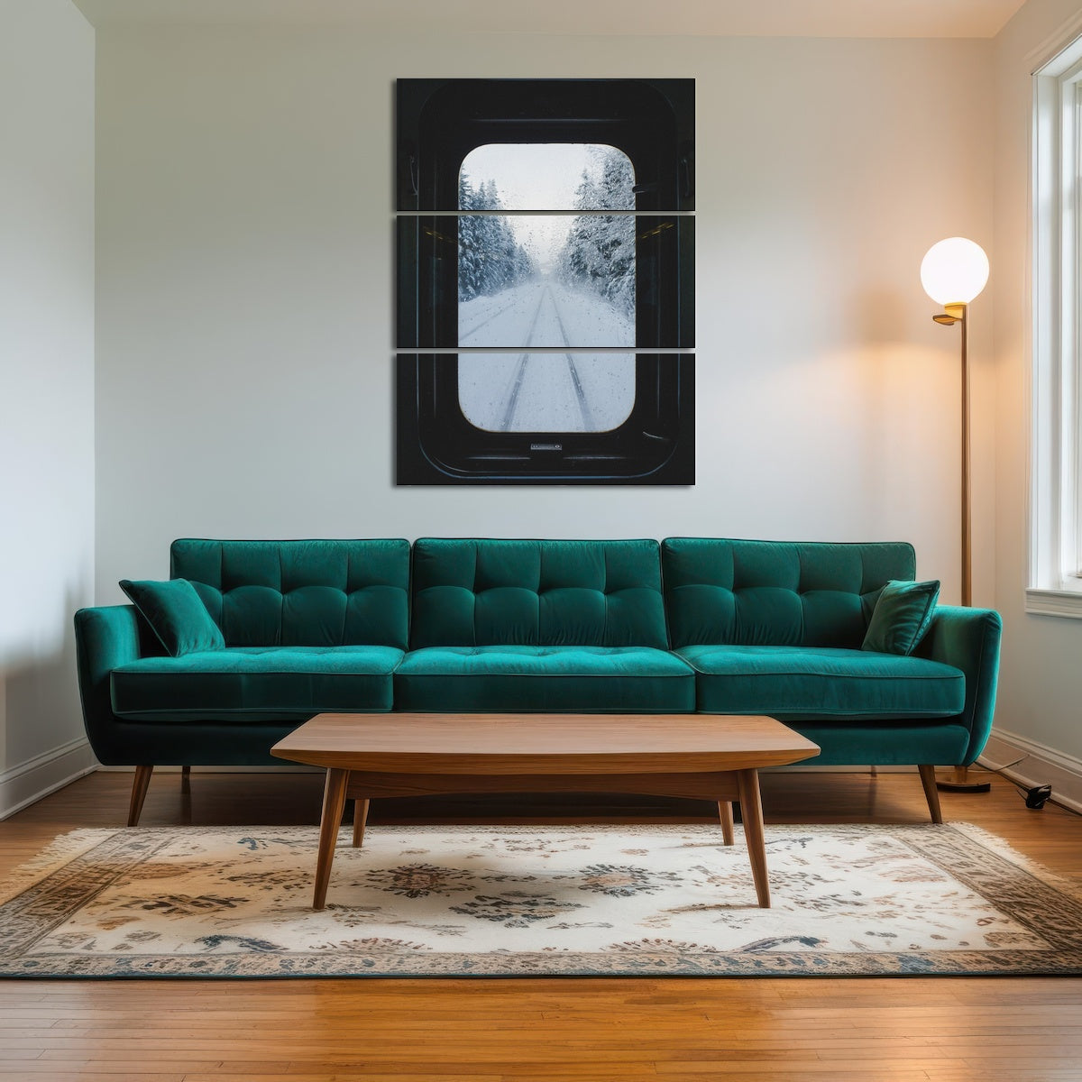 AUTO-MOCKUP ROOM | Snowy Train