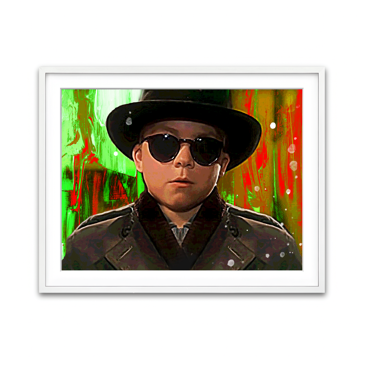 Framed Print 4x3 White