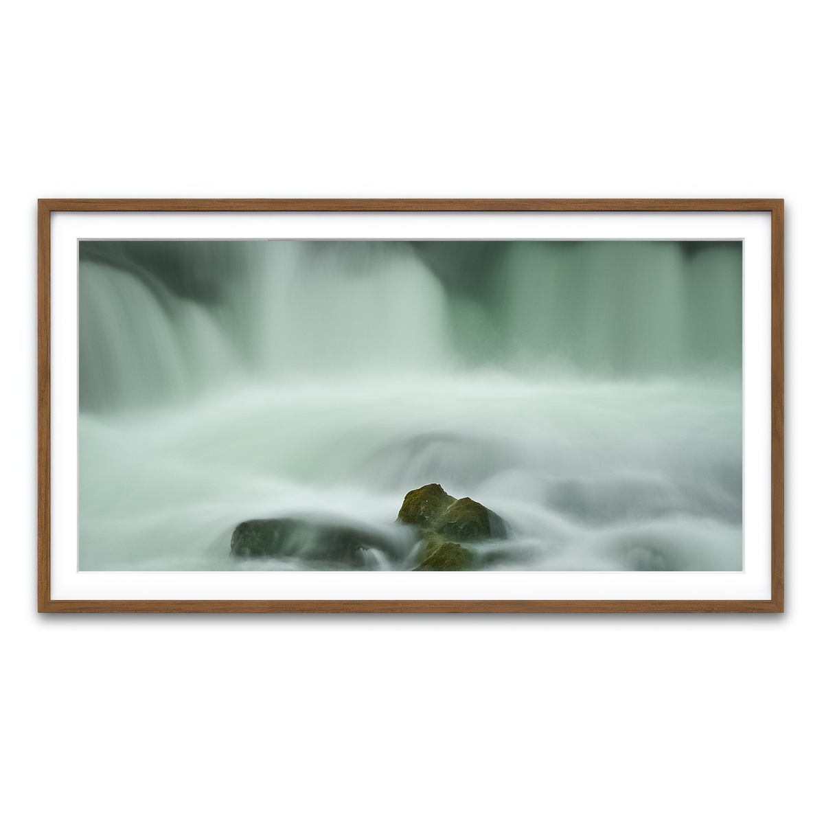 Framed Print 2x1 Walnut