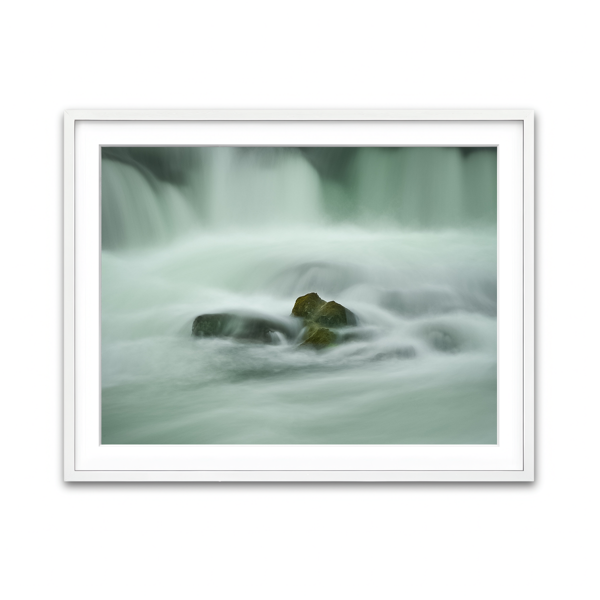 Framed Print 4x3 White
