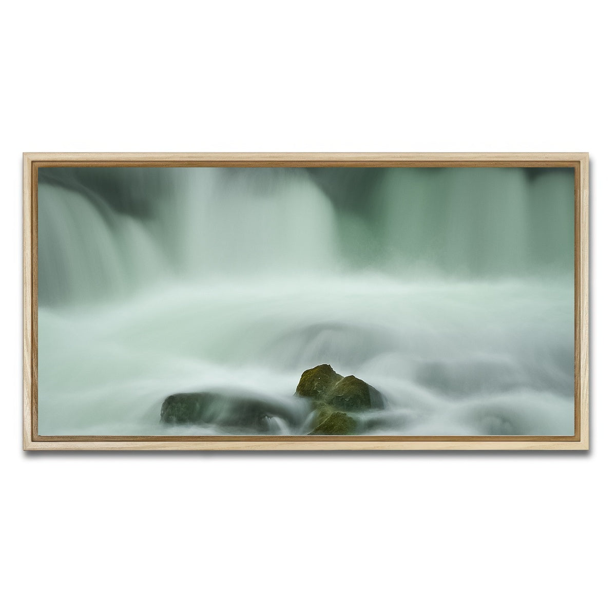 AUTO-MOCKUP WHITE | Soft Falls | 1 Piece | Natural Framed Canvas | group=2x1