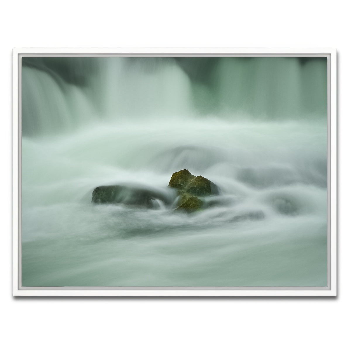 AUTO-MOCKUP WHITE | Soft Falls | 1 Piece | White Framed Canvas | group=4x3