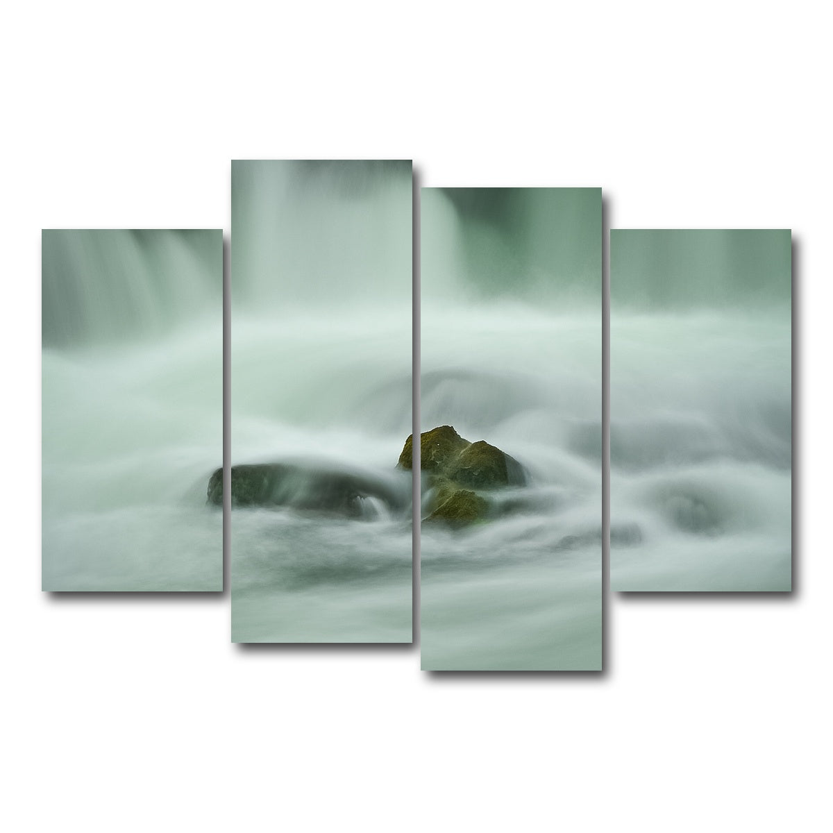 AUTO-MOCKUP WHITE | Soft Falls | 4 Piece | Gallery Wrap Canvas | group=4_short