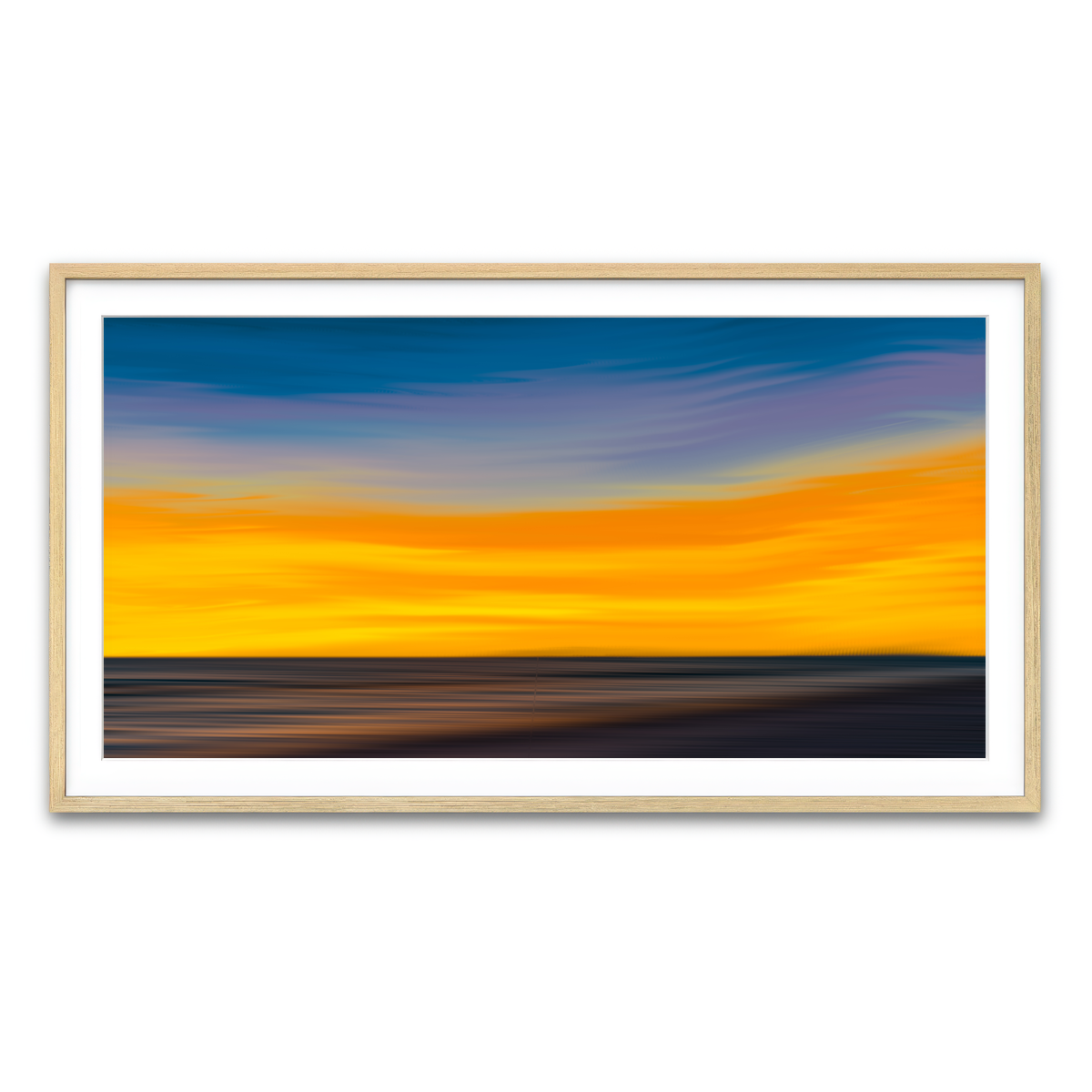 Framed Print 2x1 Natural