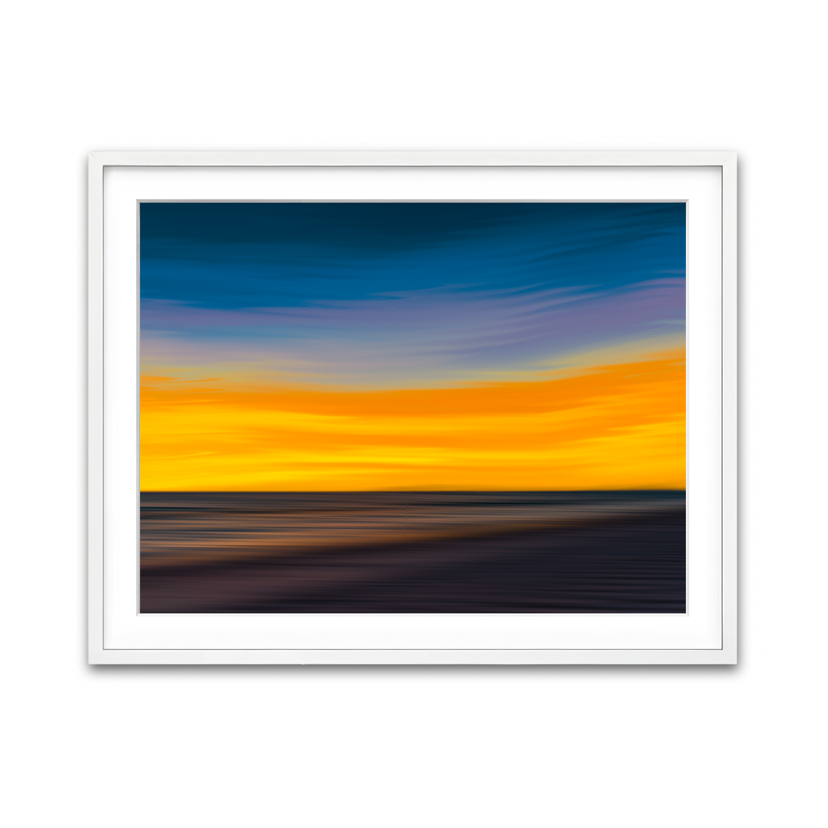 Framed Print 4x3 White