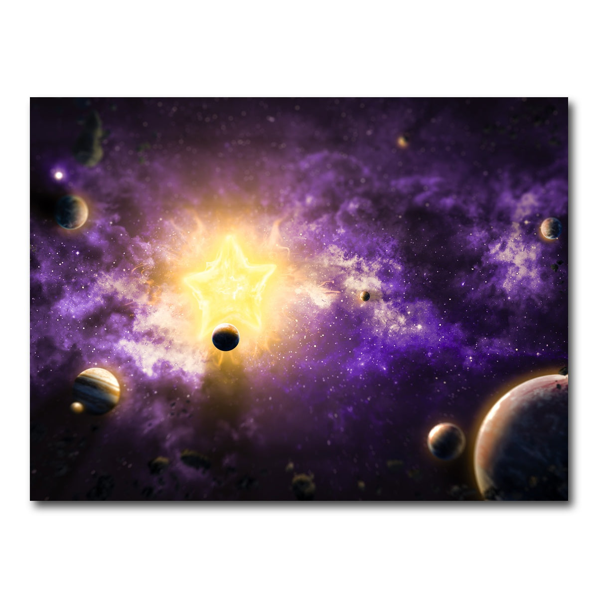 AUTO-MOCKUP WHITE | Solar System | 1 Piece | Gallery Wrap Canvas | group=4x3