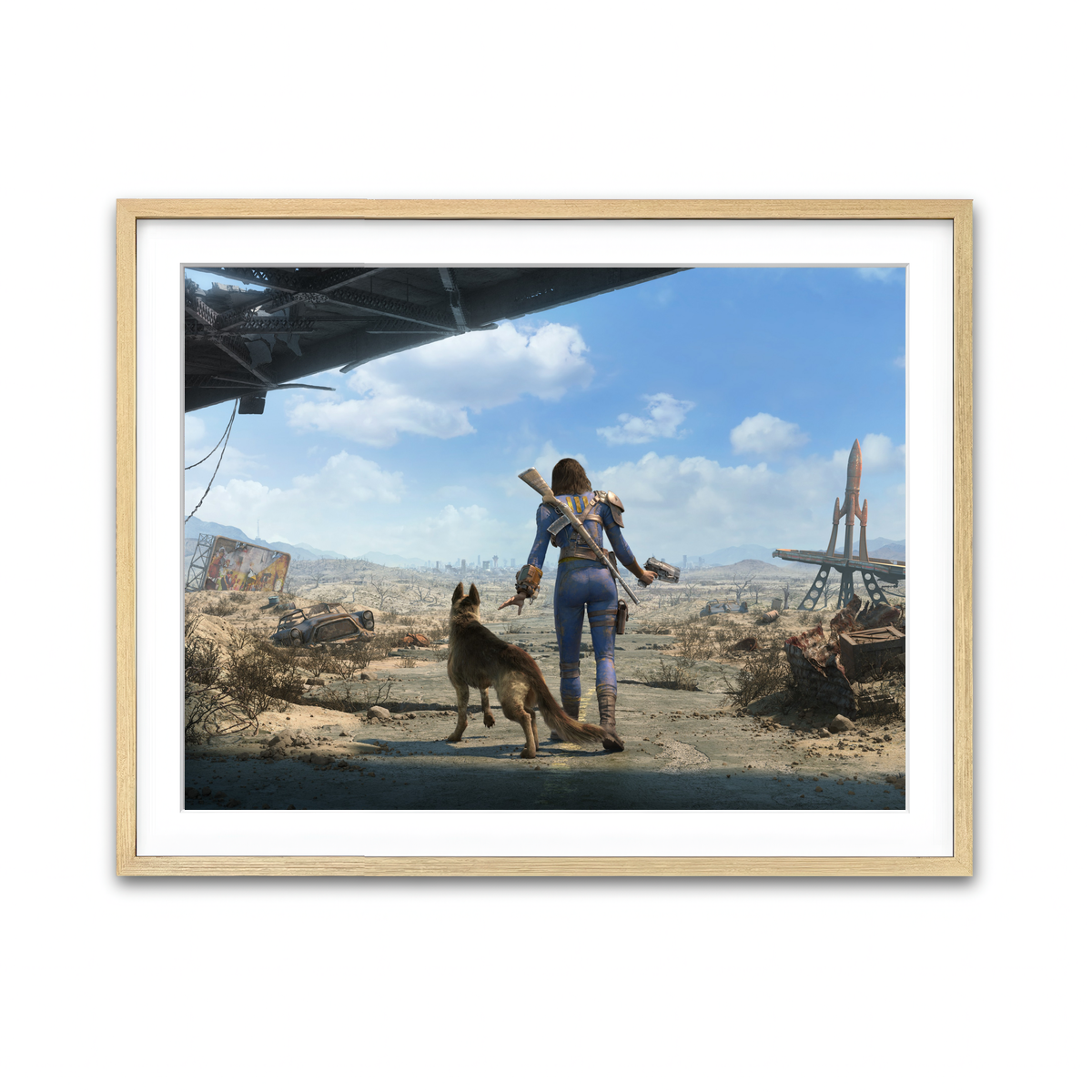 Framed Print 4x3 Natural