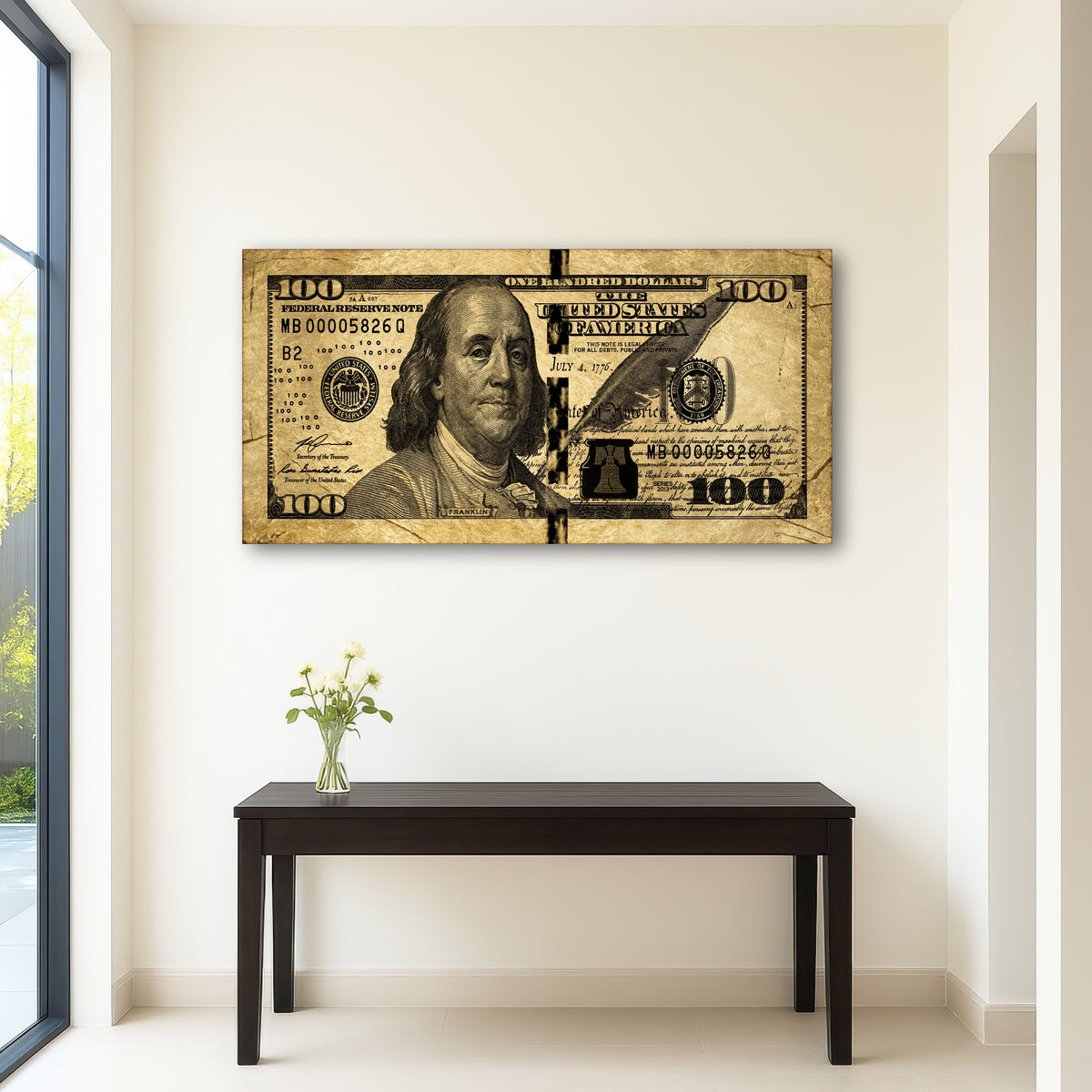 Solid Gold Benny Wall Art