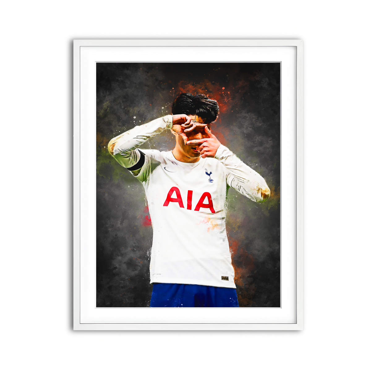 Framed Print 3x4 White