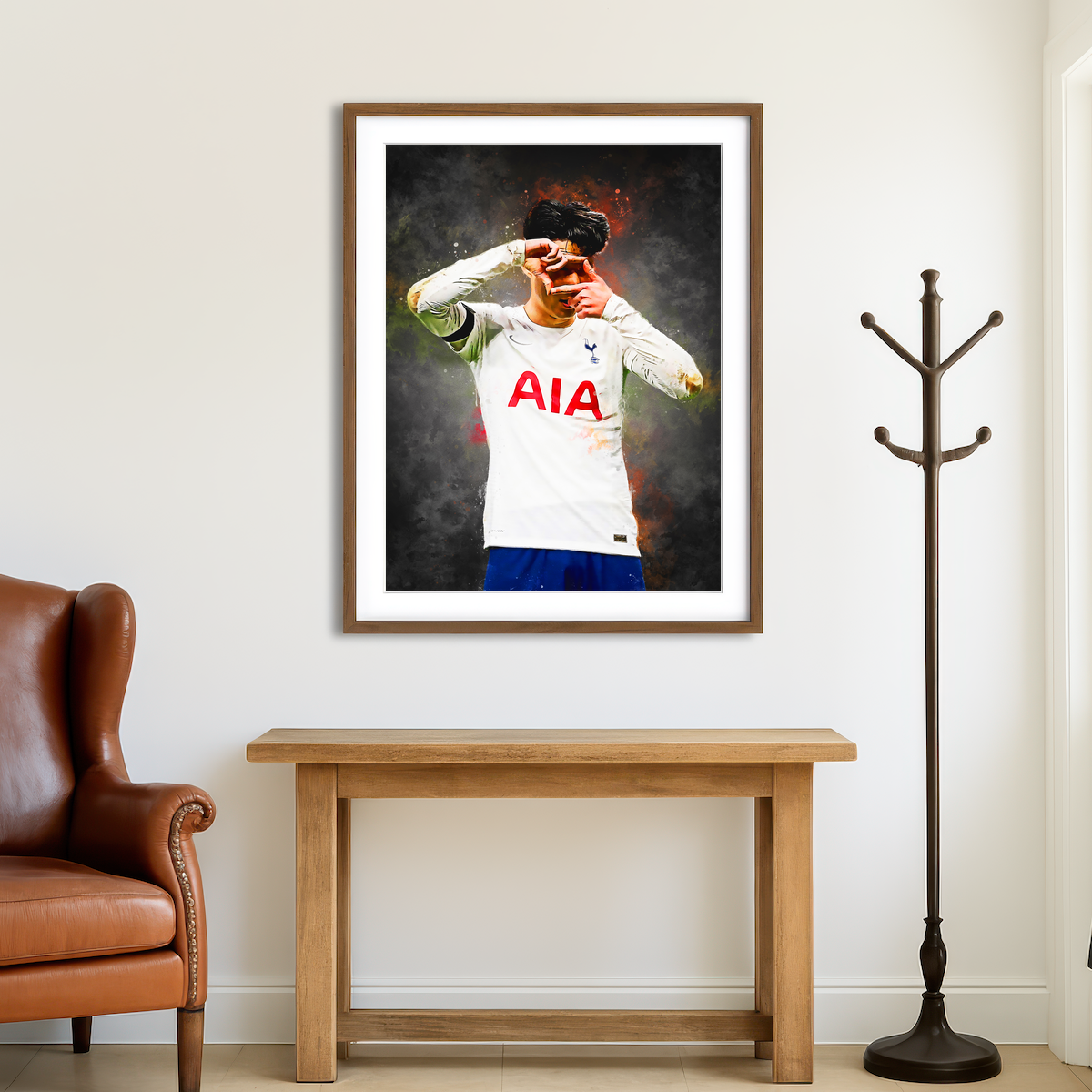 AUTO-MOCKUP ROOM | Son Heung-min Wall Art