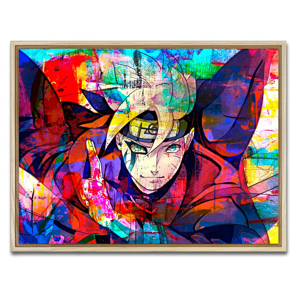 AUTO-MOCKUP WHITE | Son Of Hokage | 1 Piece | Natural Framed Canvas | group=4x3