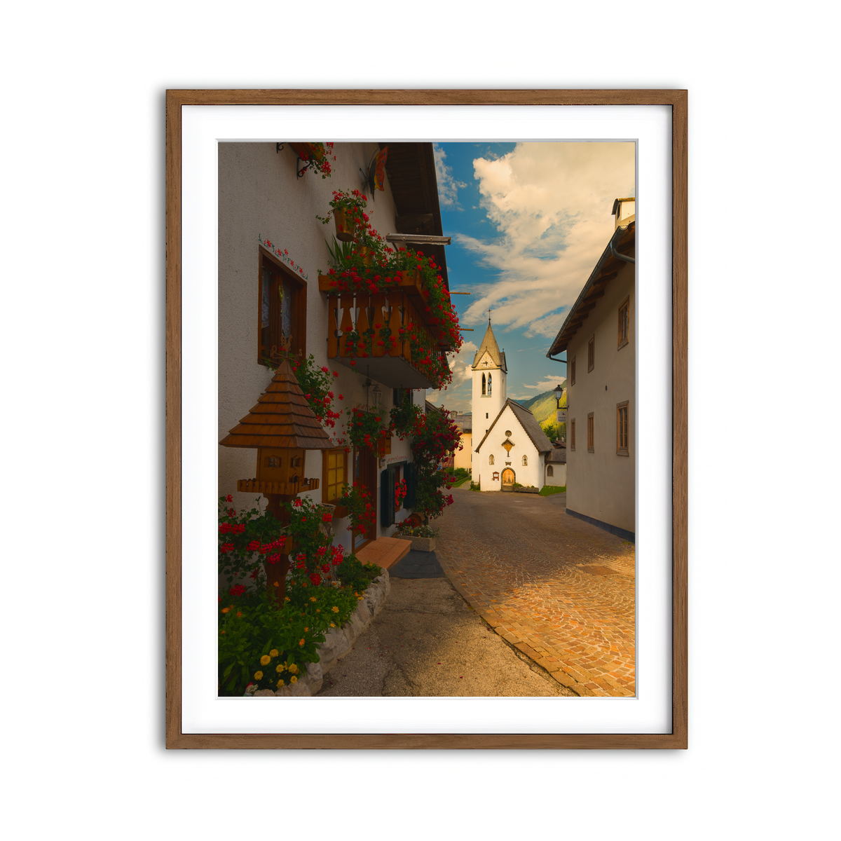 Framed Print 3x4 Walnut