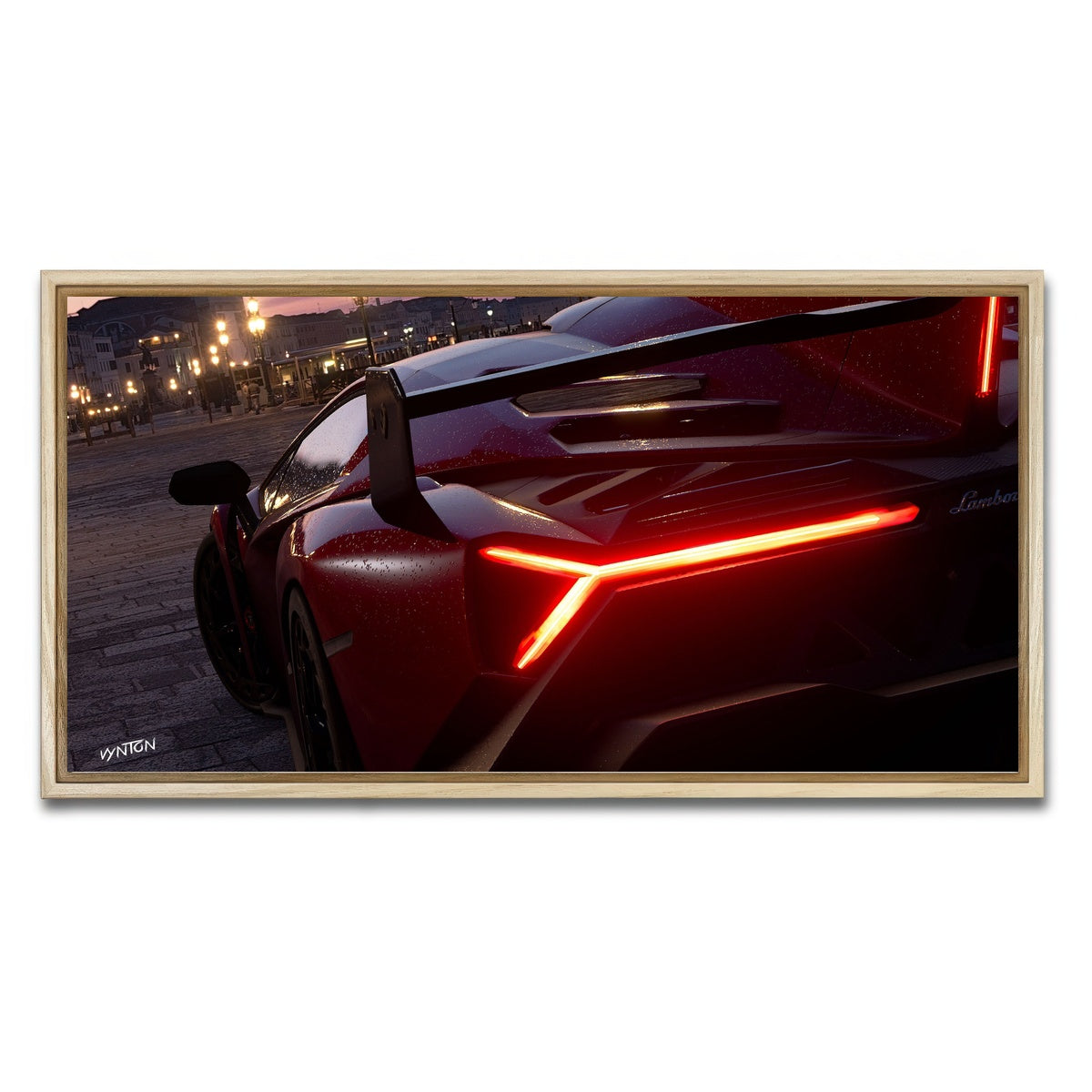 AUTO-MOCKUP WHITE | Soul Eater | 1 Piece | Natural Framed Canvas | group=2x1