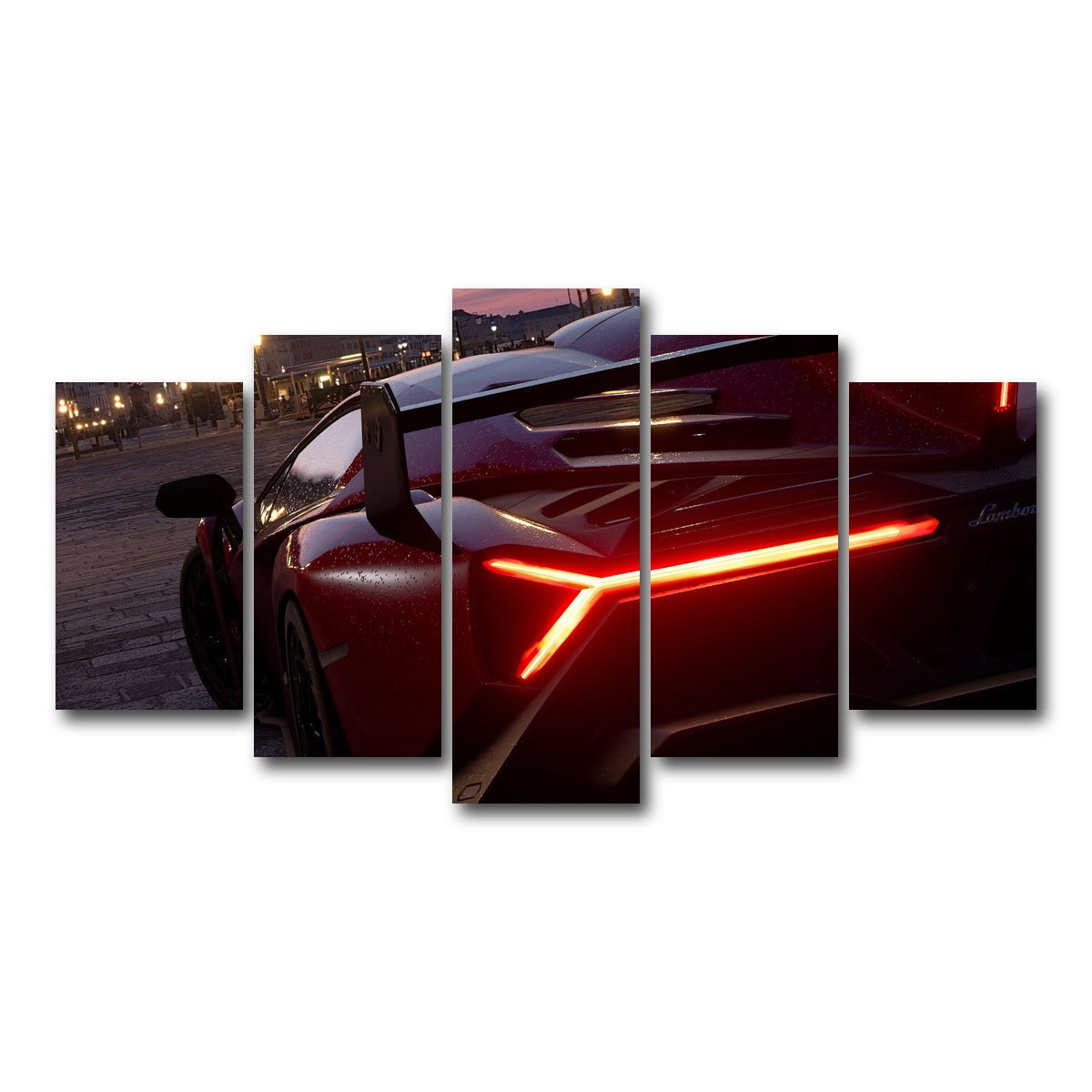AUTO-MOCKUP WHITE | Soul Eater | 5 Piece | Gallery Wrap Canvas | group=5_normal