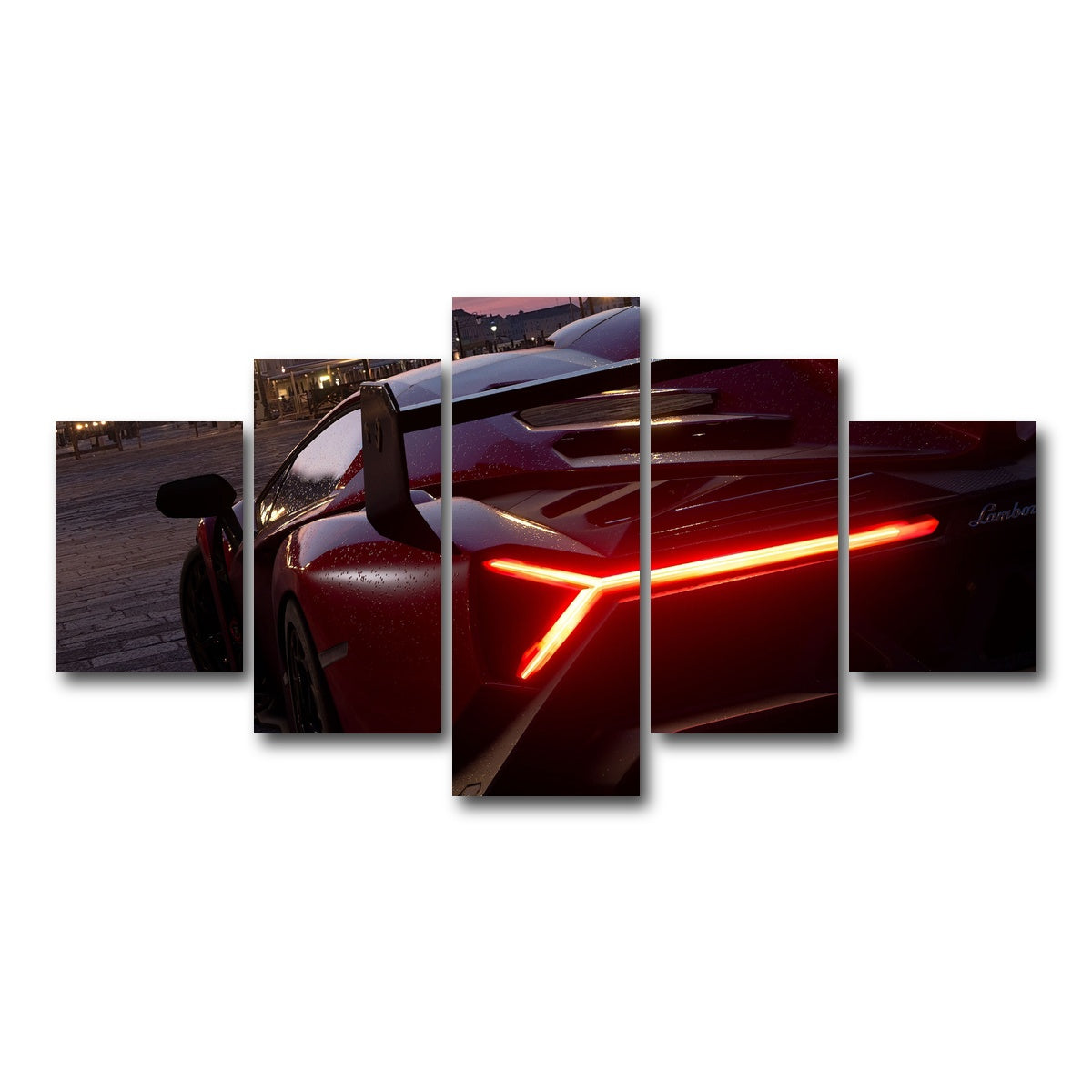 AUTO-MOCKUP WHITE | Soul Eater | 5 Piece | Gallery Wrap Canvas | group=5_short