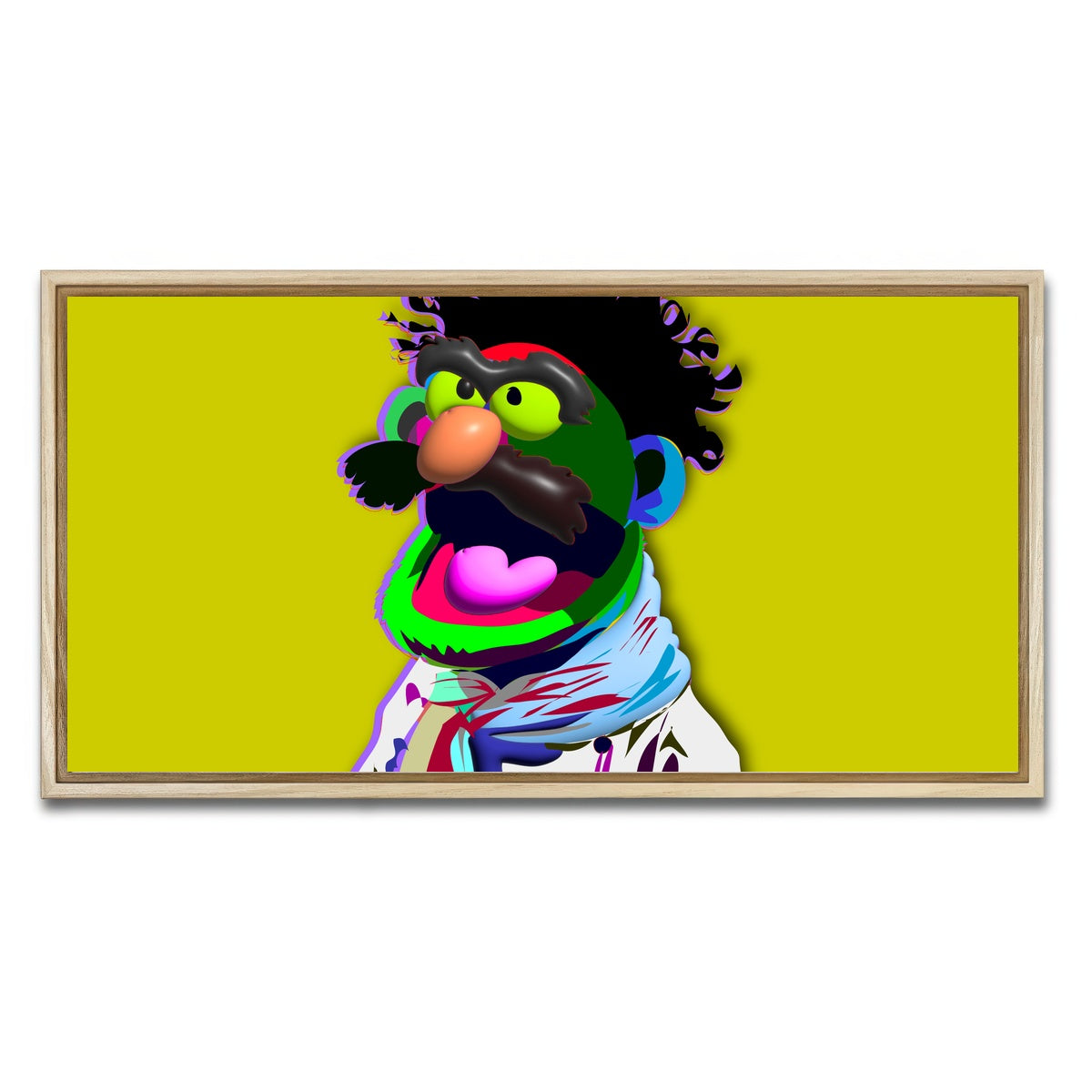 AUTO-MOCKUP WHITE | Soup Nazi | 1 Piece | Natural Framed Canvas | group=2x1