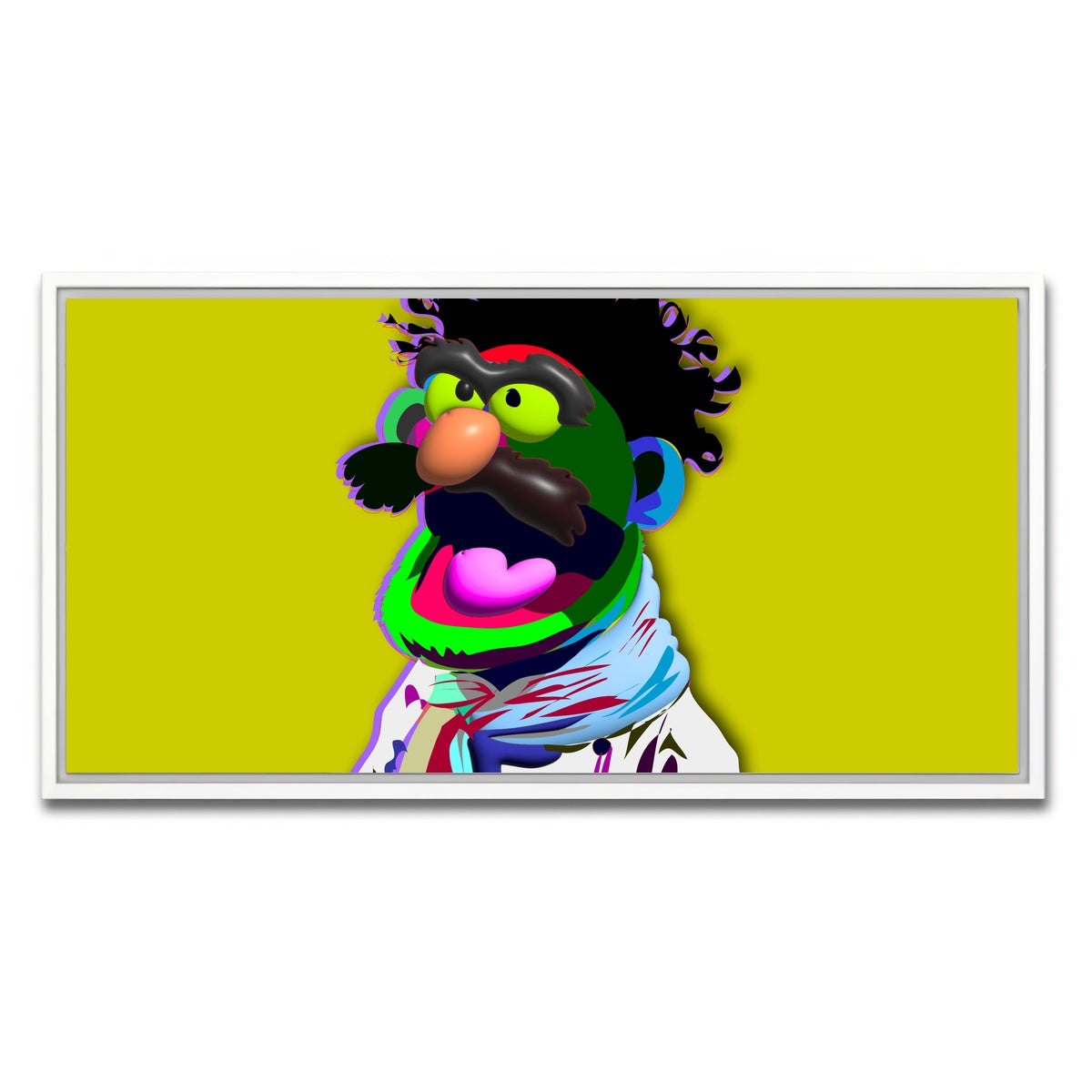 AUTO-MOCKUP WHITE | Soup Nazi | 1 Piece | White Framed Canvas | group=2x1