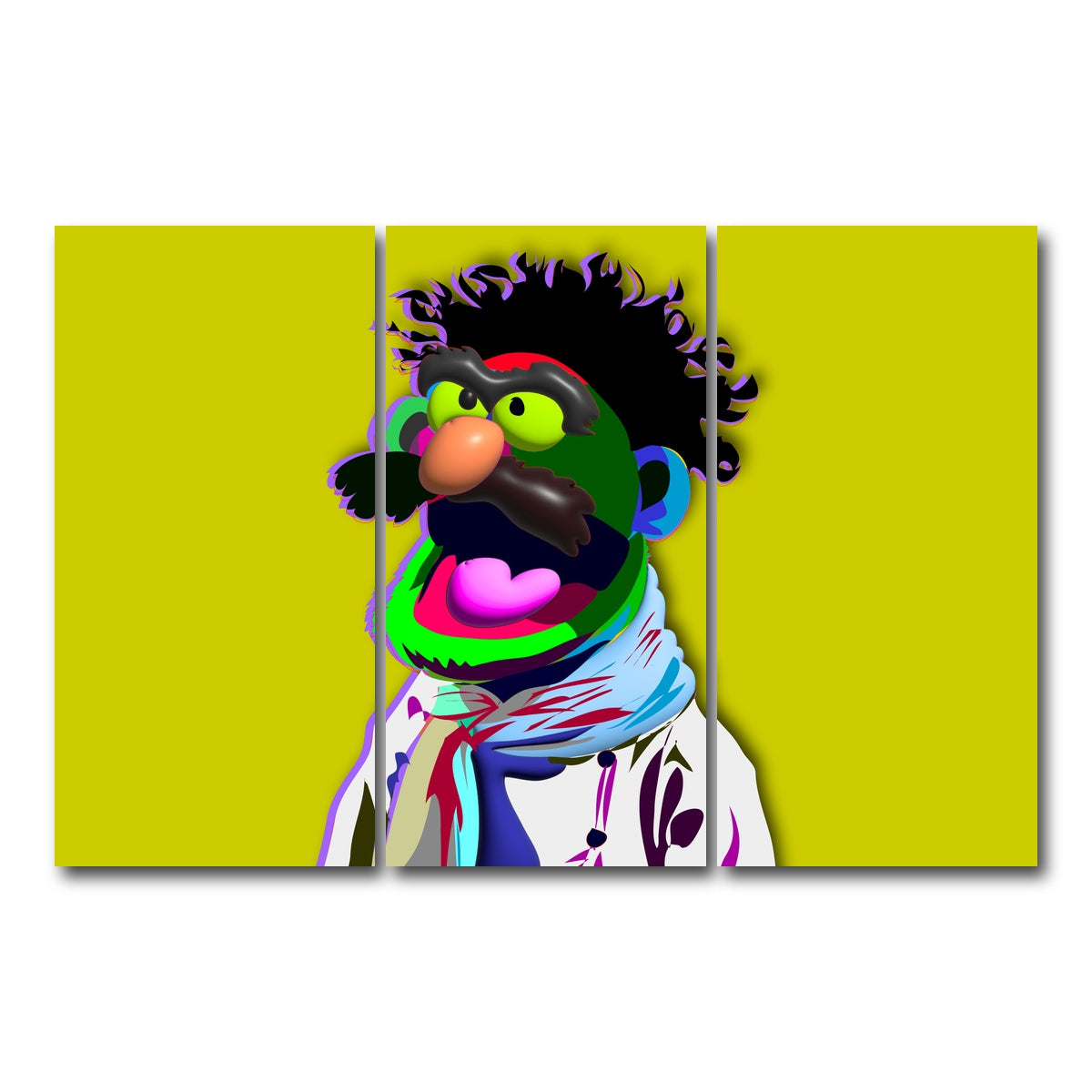 AUTO-MOCKUP WHITE | Soup Nazi | 3 Piece | Gallery Wrap Canvas | group=12x24