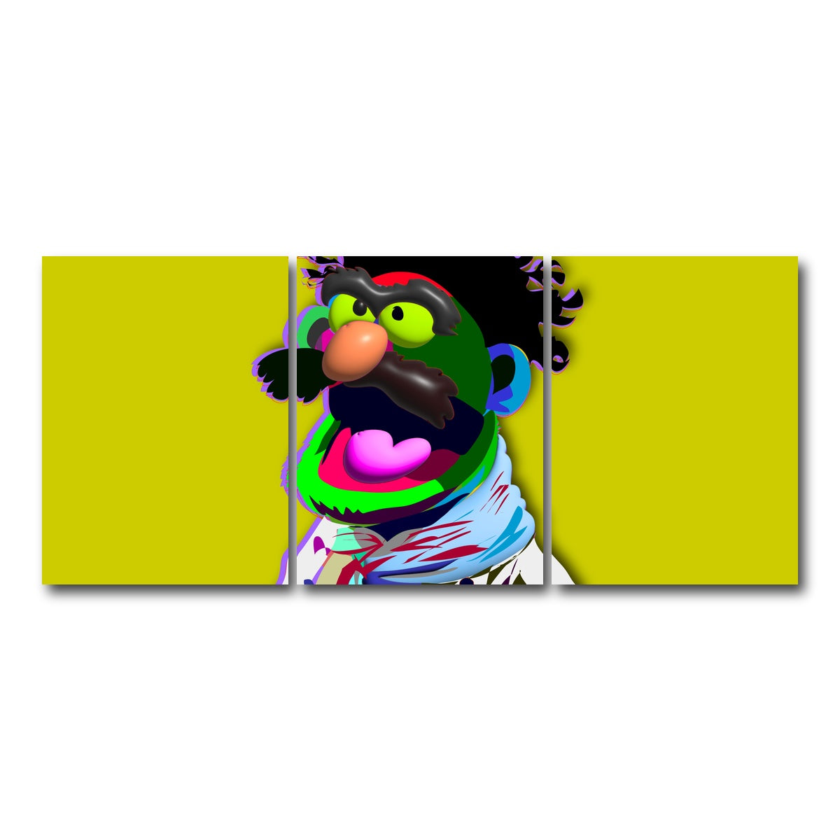 AUTO-MOCKUP WHITE | Soup Nazi | 3 Piece | Gallery Wrap Canvas | group=18x24