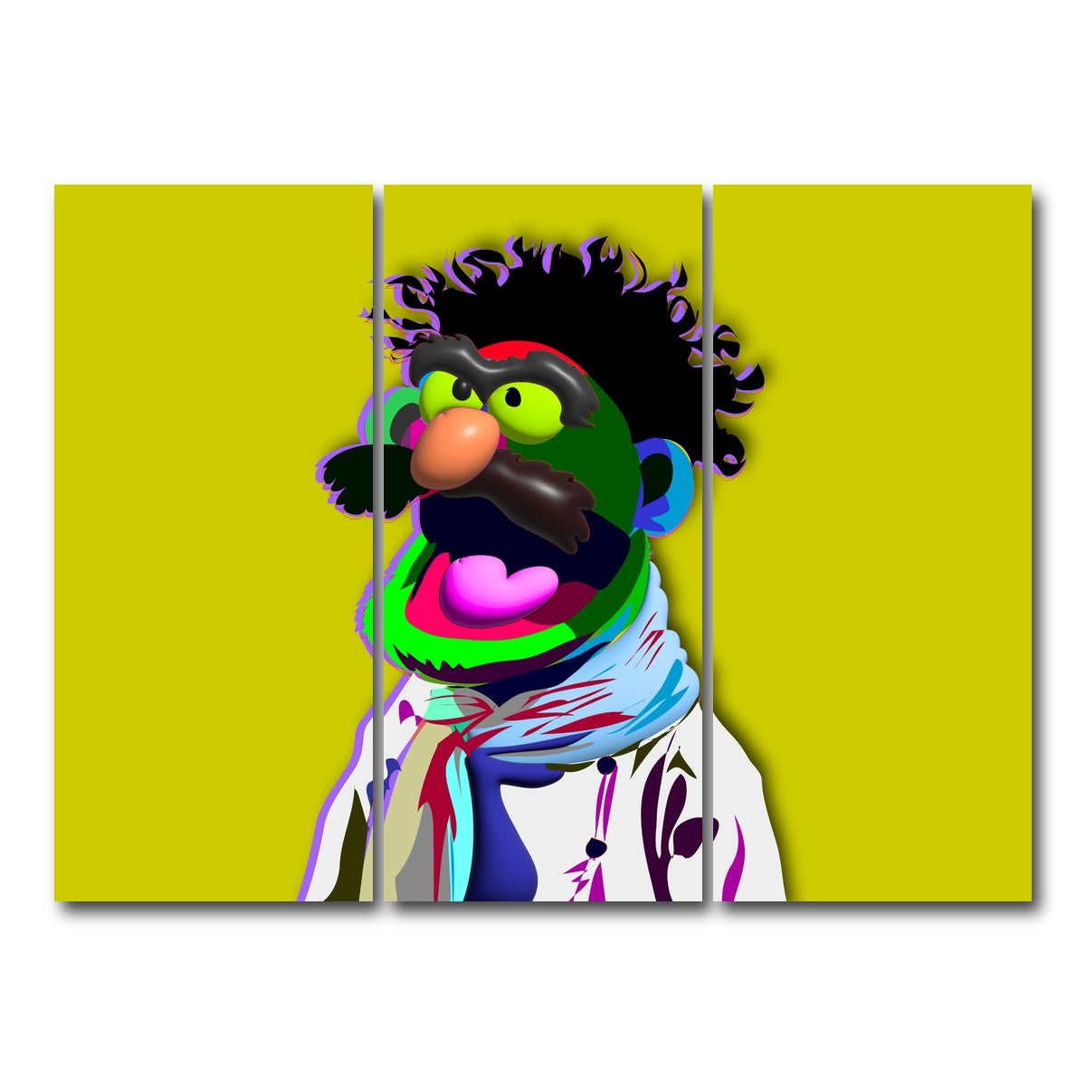 AUTO-MOCKUP WHITE | Soup Nazi | 3 Piece | Gallery Wrap Canvas | group=8x18