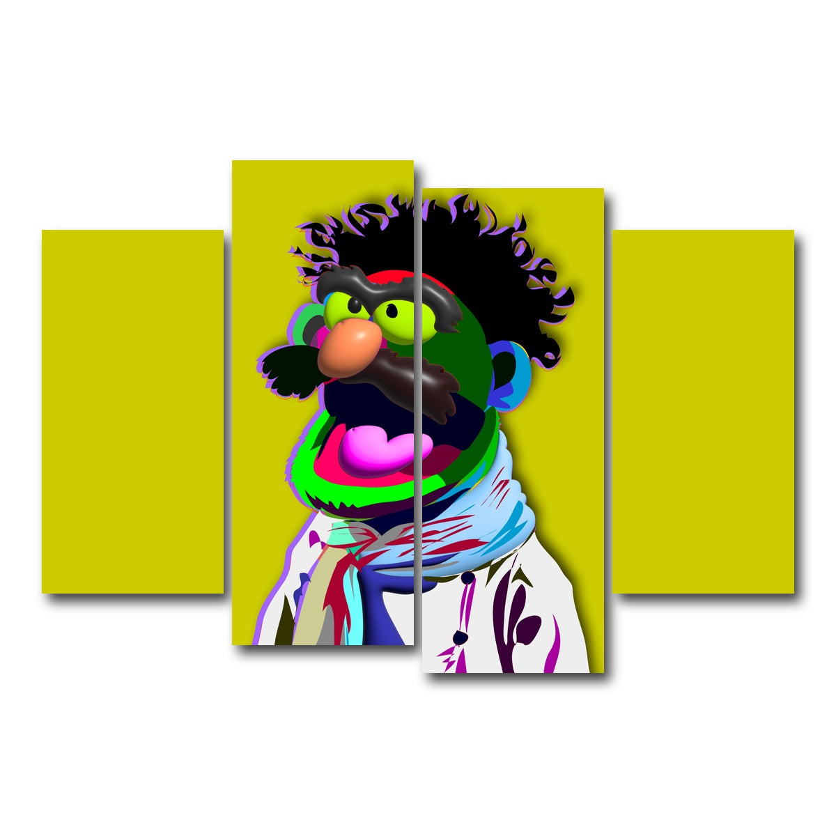 AUTO-MOCKUP WHITE | Soup Nazi | 4 Piece | Gallery Wrap Canvas | group=4_short