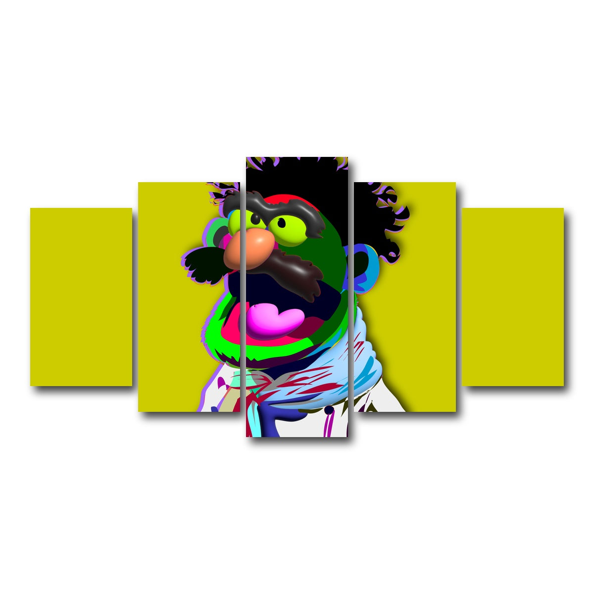 AUTO-MOCKUP WHITE | Soup Nazi | 5 Piece | Gallery Wrap Canvas | group=5_normal