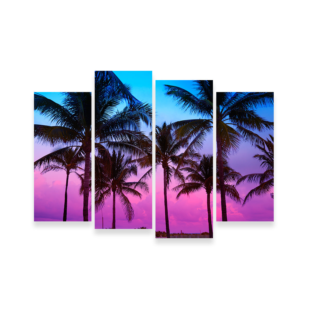 South Beach Sunset Wall Art