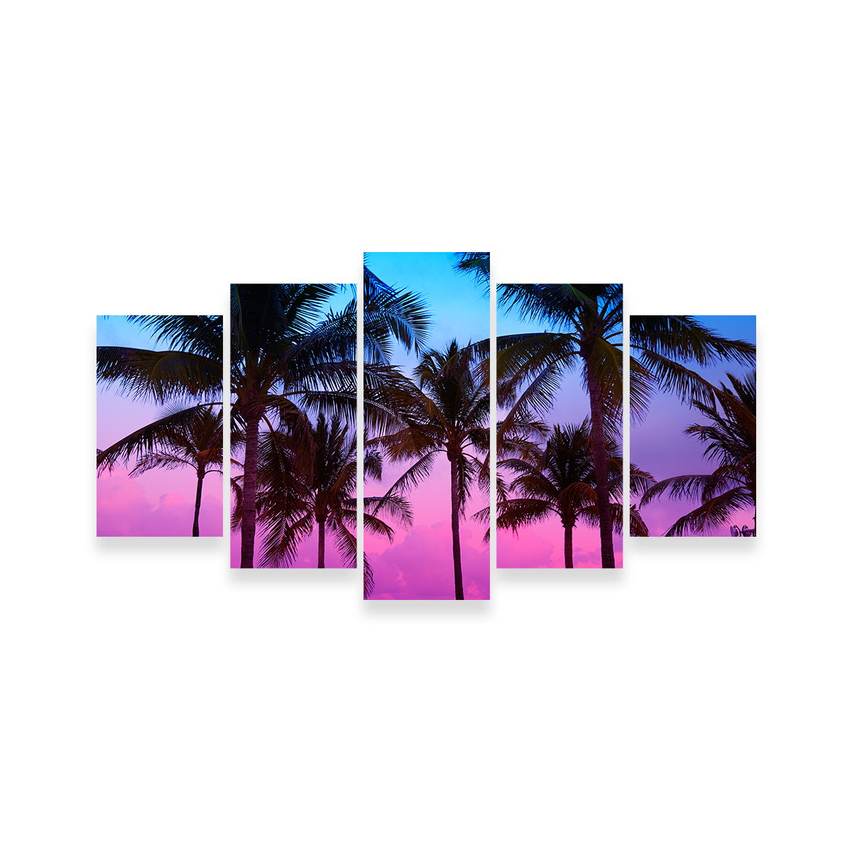 South Beach Sunset Wall Art