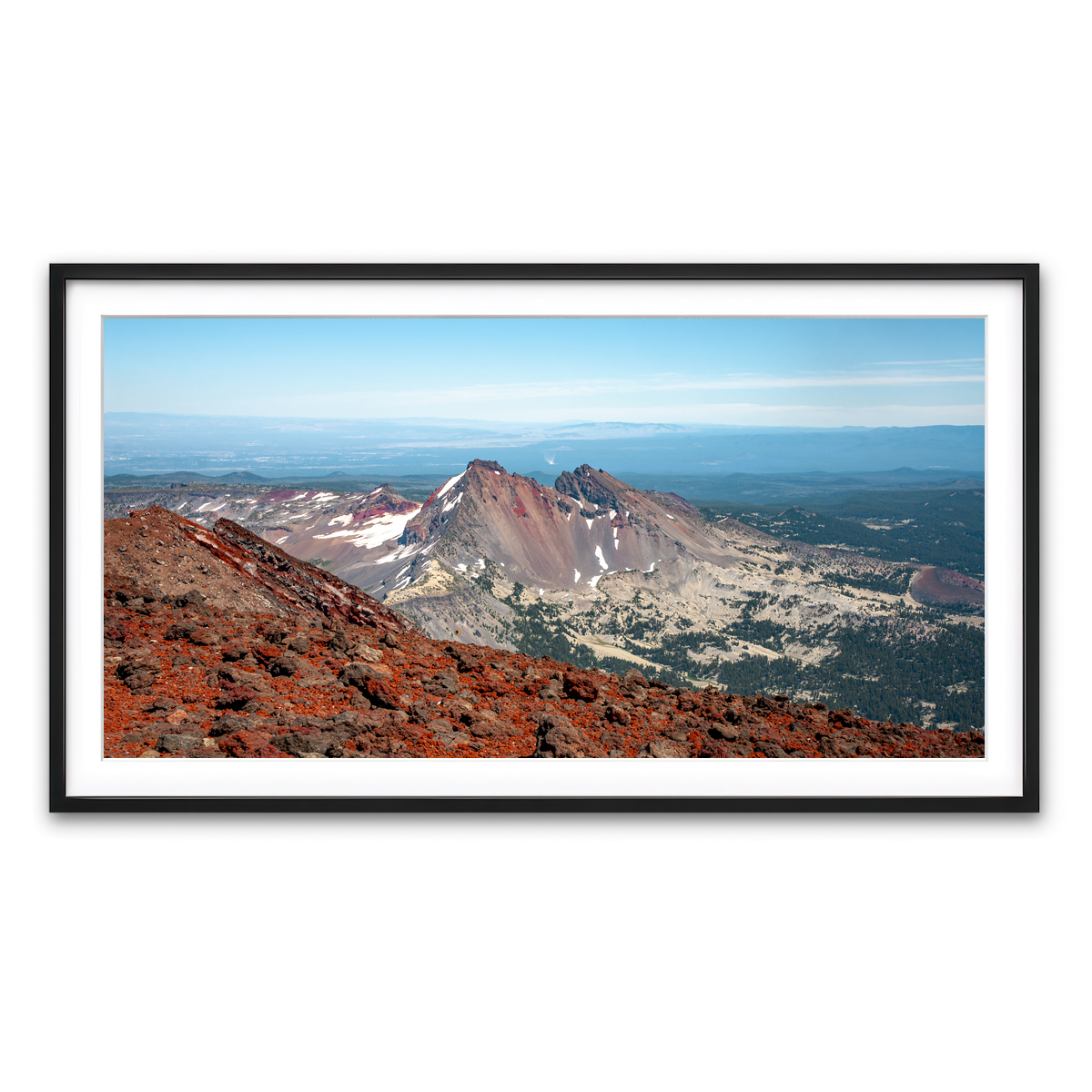 Framed Print 2x1 Black