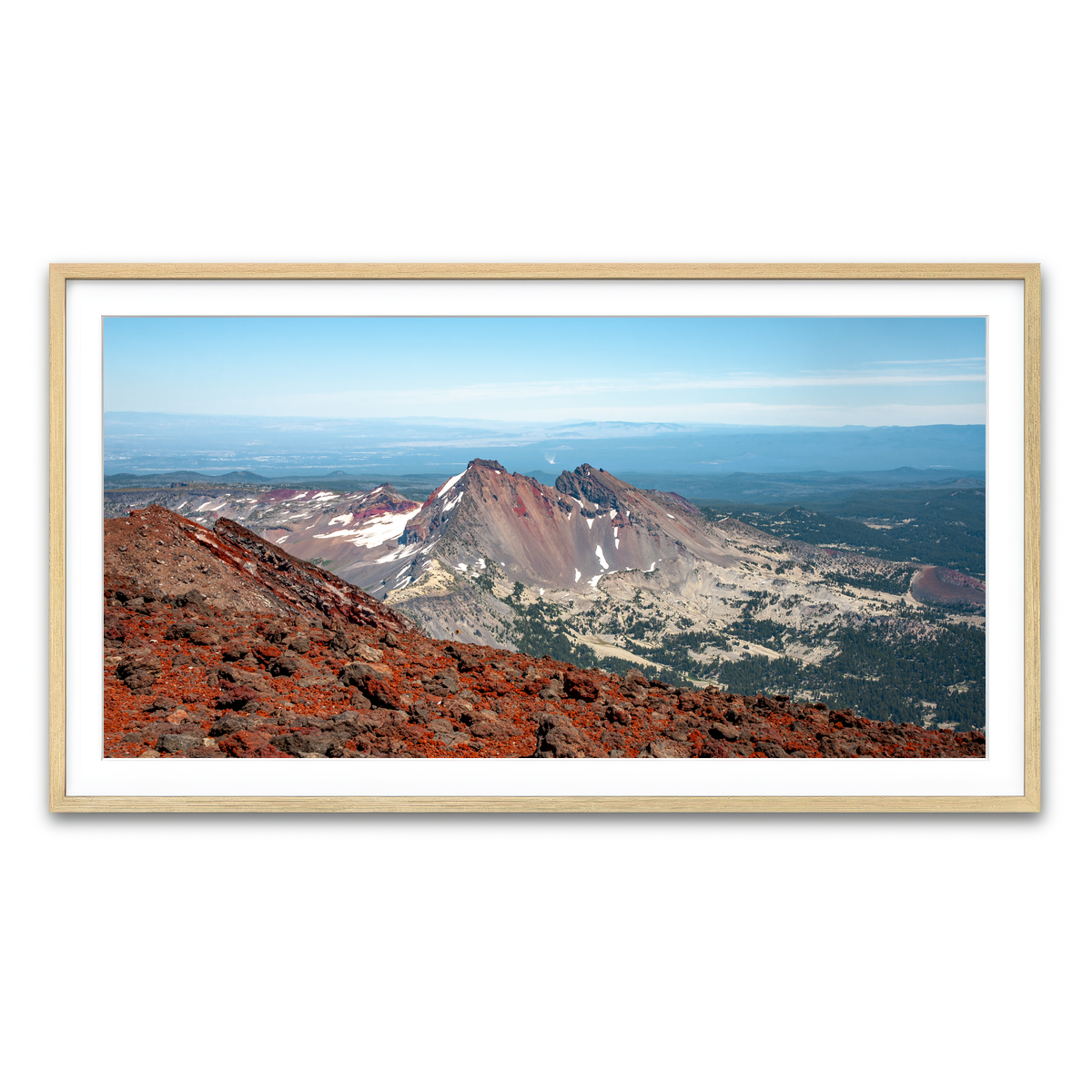 Framed Print 2x1 Natural