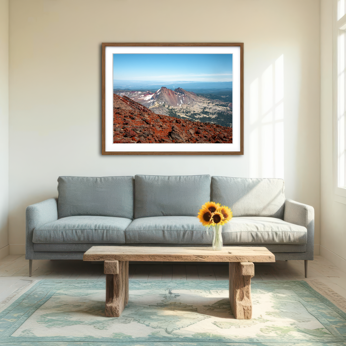 AUTO-MOCKUP ROOM | South Sister Wall Art