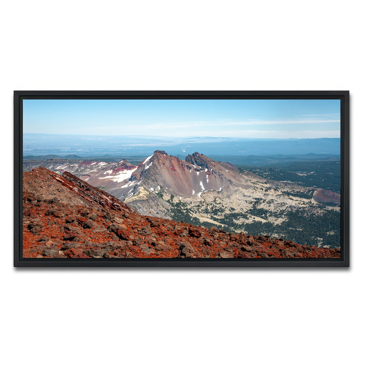 AUTO-MOCKUP WHITE | South Sister | 1 Piece | Black Framed Canvas | group=2x1