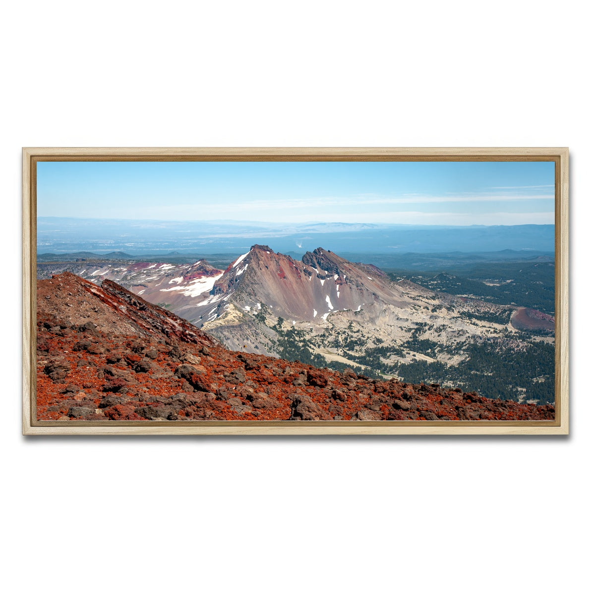 AUTO-MOCKUP WHITE | South Sister | 1 Piece | Natural Framed Canvas | group=2x1