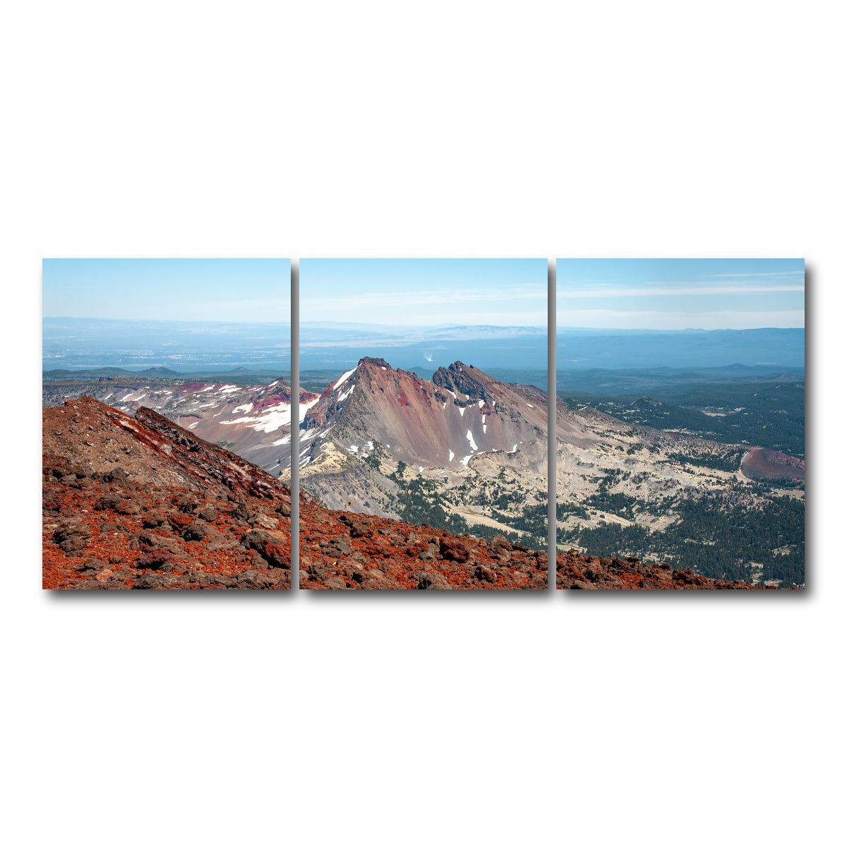 AUTO-MOCKUP WHITE | South Sister | 3 Piece | Gallery Wrap Canvas | group=18x24