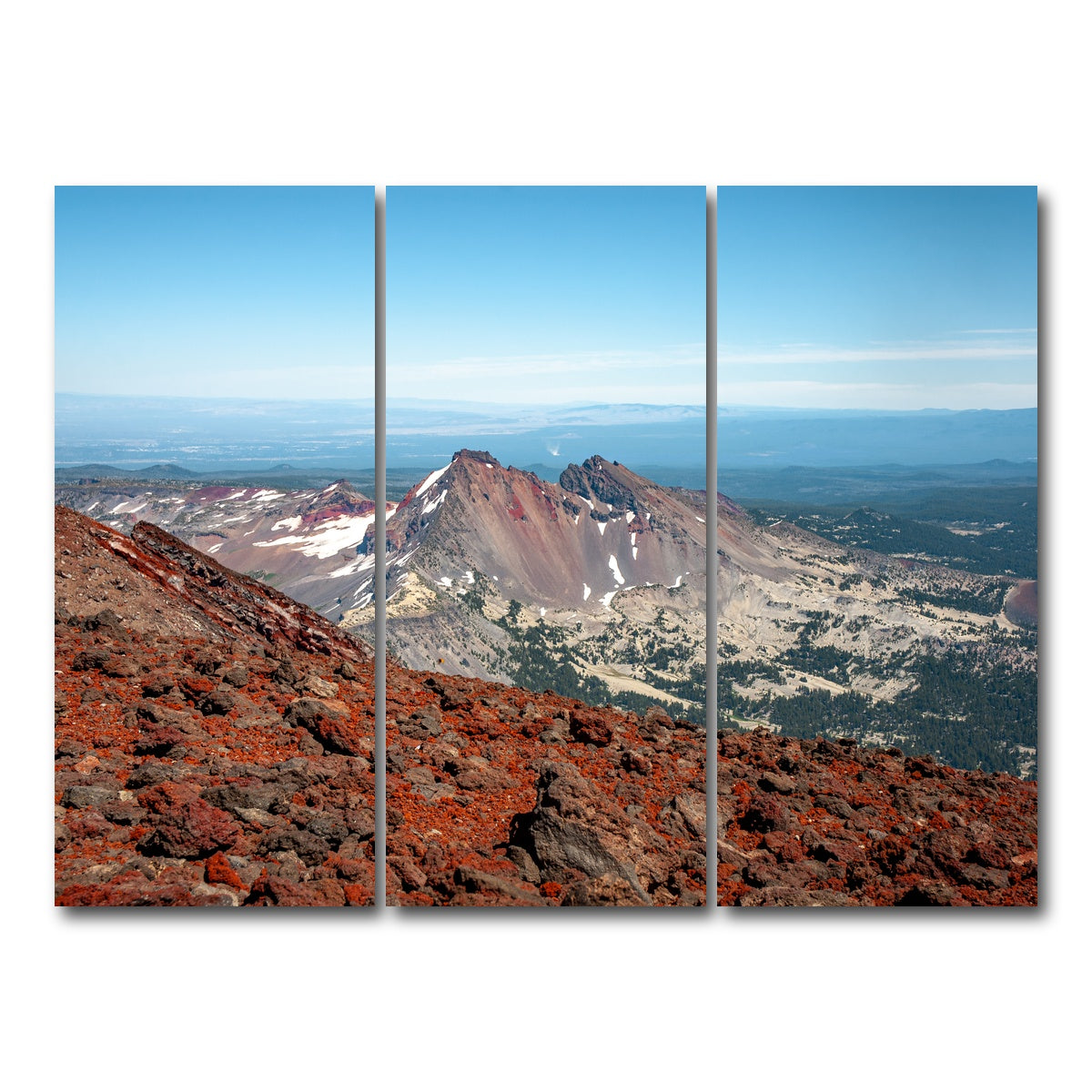AUTO-MOCKUP WHITE | South Sister | 3 Piece | Gallery Wrap Canvas | group=8x18