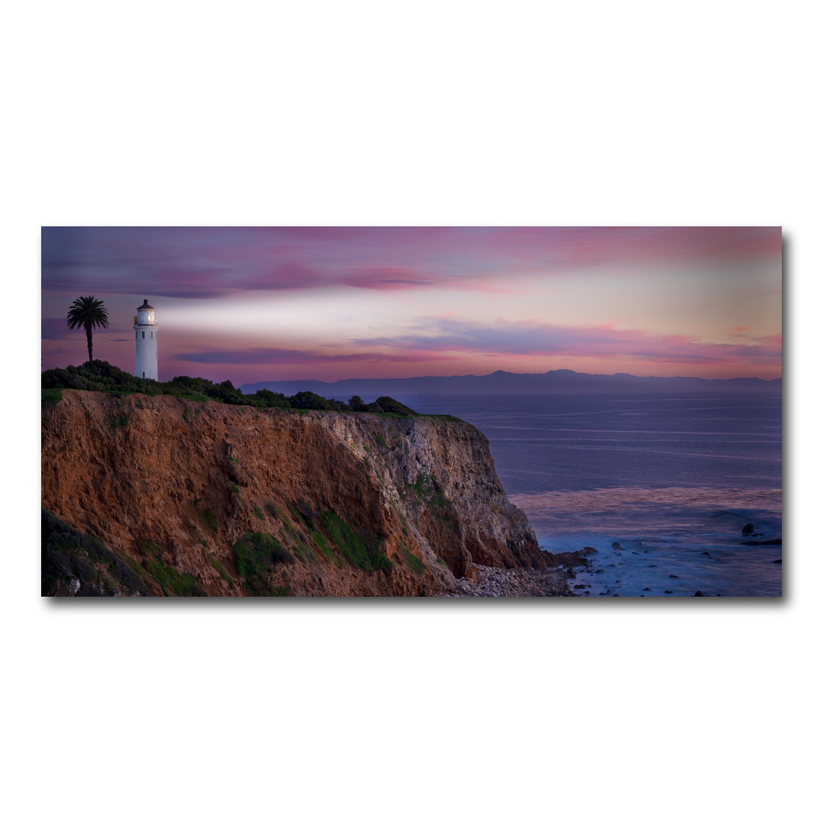 AUTO-MOCKUP WHITE | Southern California Lighthouse | 1 Piece | Gallery Wrap Canvas | group=2x1