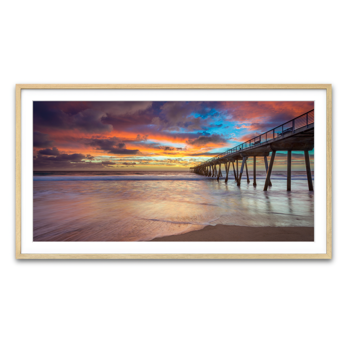 Framed Print 2x1 Natural