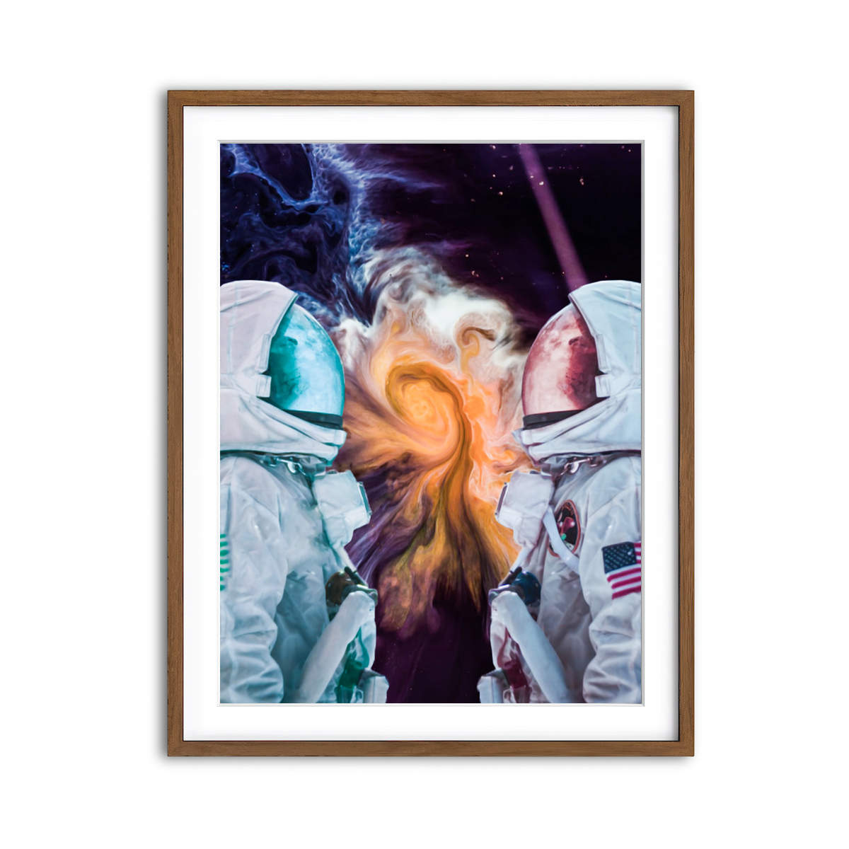 Framed Print 3x4 Walnut