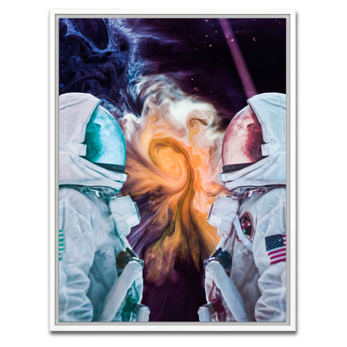 AUTO-MOCKUP WHITE | Space Guardians | 1 Piece | White Framed Canvas | group=3x4