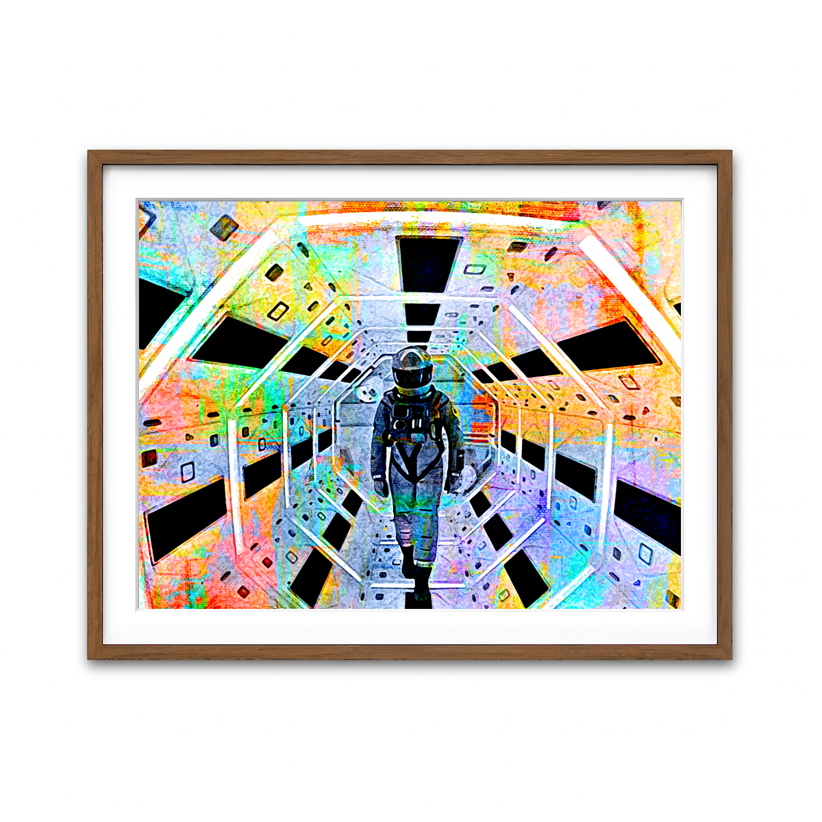 Framed Print 4x3 Walnut