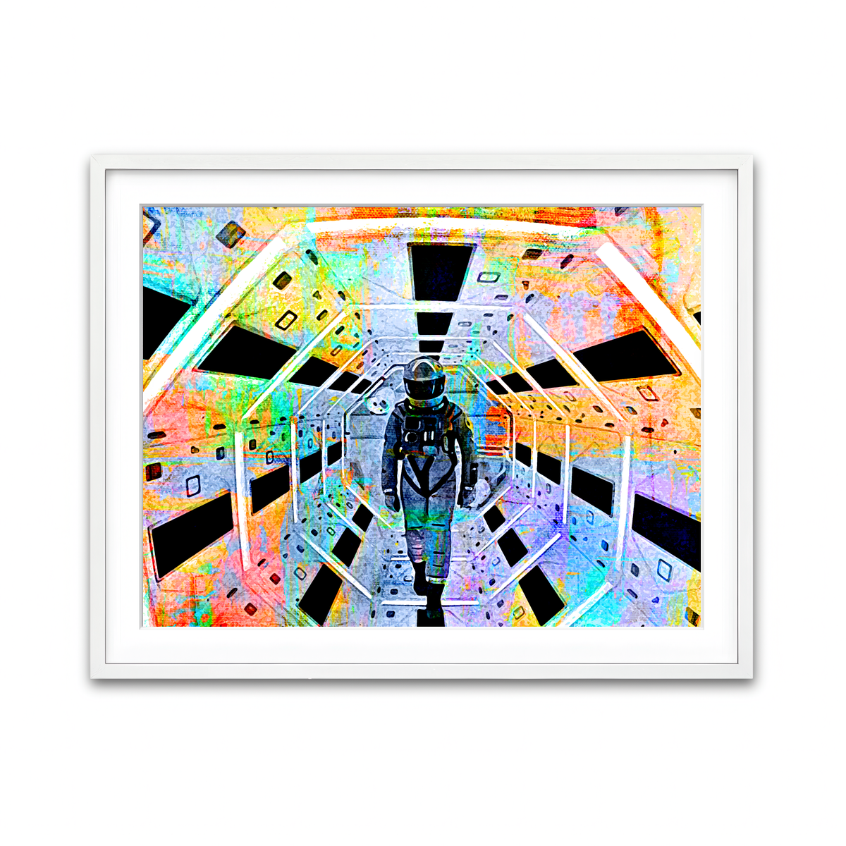 Framed Print 4x3 White