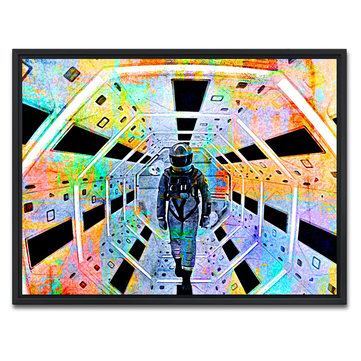 AUTO-MOCKUP WHITE | Space Odyssey | 1 Piece | Black Framed Canvas | group=4x3