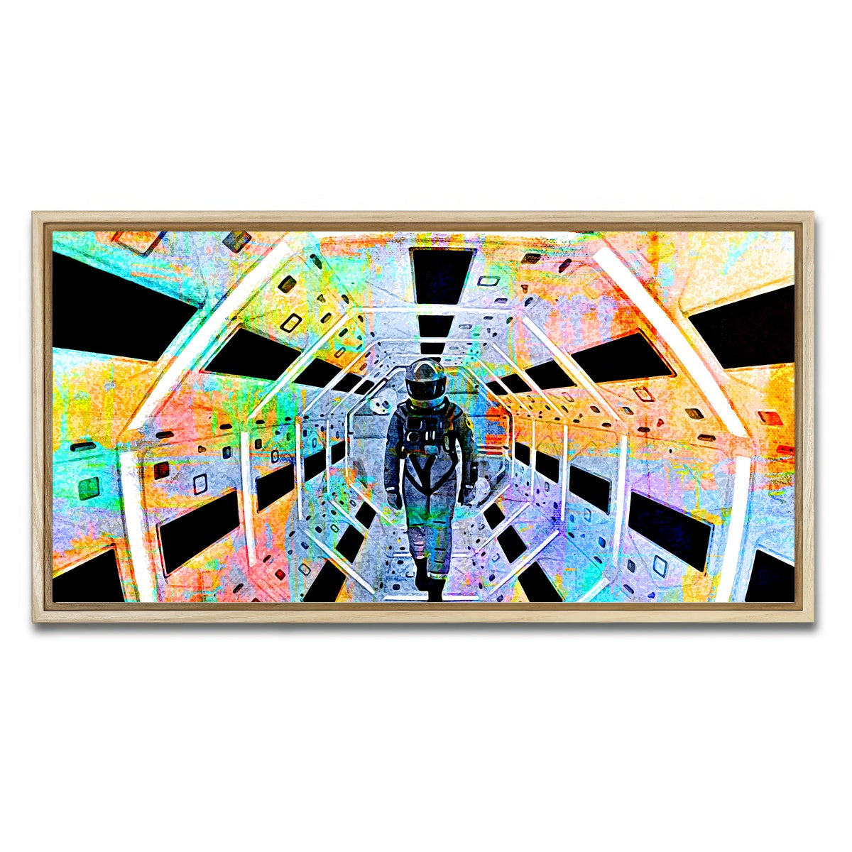 AUTO-MOCKUP WHITE | Space Odyssey | 1 Piece | Natural Framed Canvas | group=2x1