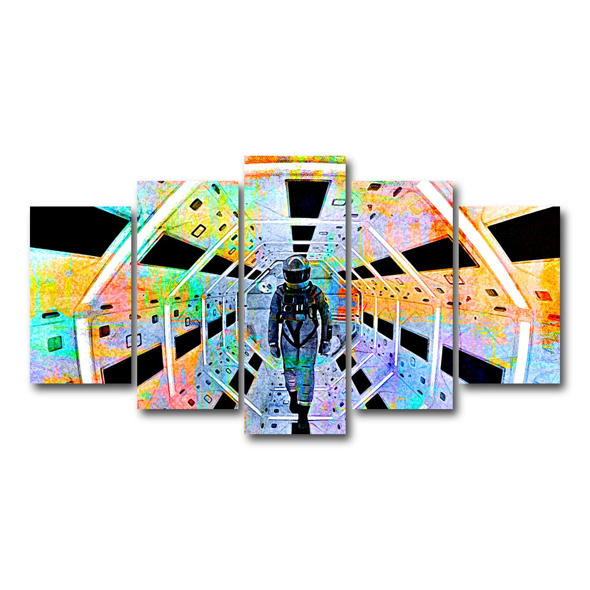 AUTO-MOCKUP WHITE | Space Odyssey | 5 Piece | Gallery Wrap Canvas | group=5_normal