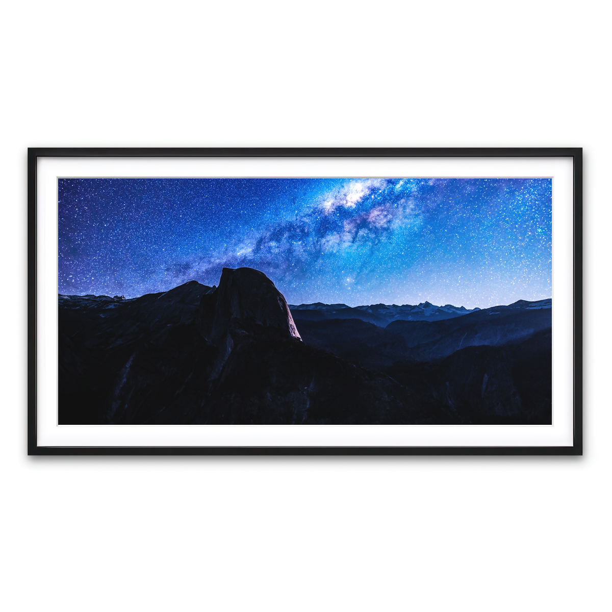 Framed Print 2x1 Black