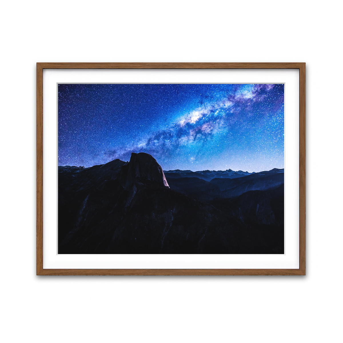 Framed Print 4x3 Walnut