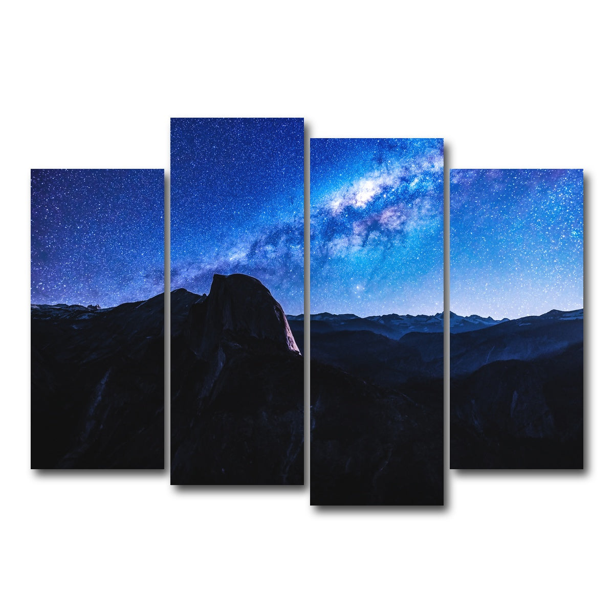 AUTO-MOCKUP WHITE | Space and Half Dome | 4 Piece | Gallery Wrap Canvas | group=4_normal